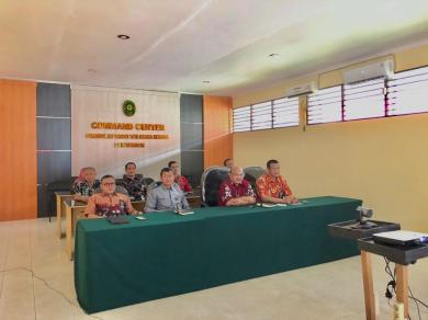 Refleksi HUT ke-32 Peratun secara Daring oleh Dirjen Badilmiltun